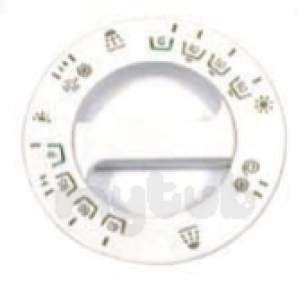 Indesit Domestic Spares -  Hotpoint 1600889 Timer Knob White 9936