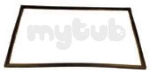 Indesit Domestic Spares -  Hotpoint 282578 Door Seal Brown Fridge