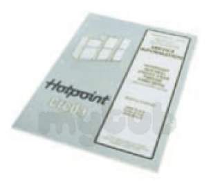 Indesit Domestic Spares -  Cannon Hotpoint 5400460 Manual C00220502