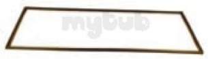 Indesit Domestic Spares -  Hotpoint 282208 Door Seal F-frzer Brown