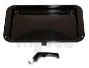 Indesit Domestic Spares -  Creda 6224952 Grill Pan C-w Handle 40121