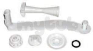 Indesit Domestic Spares -  Creda 1840396 Inlet Upper Spray Arm