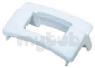 Indesit Domestic Spares -  Hotpoint 168594 Door Handle 9510 White