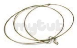 Indesit Domestic Spares -  Indesit C00104368 Door Gasket Clamp 825