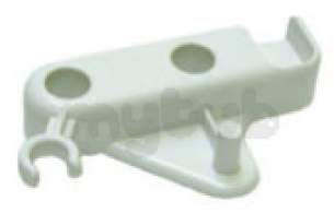 Indesit Domestic Spares -  Ariston C00045968 Hinge Left Hand Frz Flap