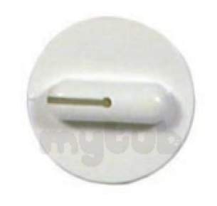 Indesit Domestic Spares -  Indesit C00034417 Timer Knob White 961