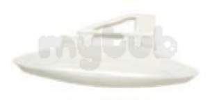Indesit Domestic Spares -  Indesit C00045242 Door Handle White 1095