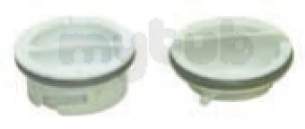 Indesit Domestic Spares -  Hotpoint C00051755 Rinse Aid Caps Pair