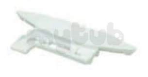 Indesit Domestic Spares -  Indesit C00046955 Door Handle White 924