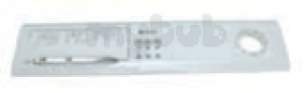 Indesit Domestic Spares -  Indesit C00043843 Cntrl Panel And Disp Hnd