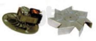 Indesit Domestic Spares -  Cannon Indesit C00016057 Fan Motor