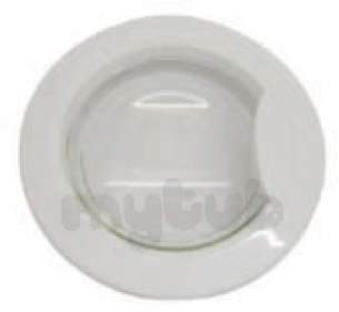 Indesit Domestic Spares -  Indesit C00058927 Door Asy 3 Oclock Hndl