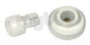 Indesit Domestic Spares -  Indesit C00104640 Basket Wheel Upper 310