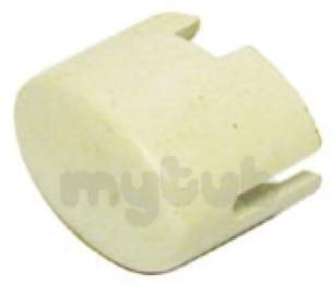 Indesit Domestic Spares -  Cannon Indesit C00076544 Button White