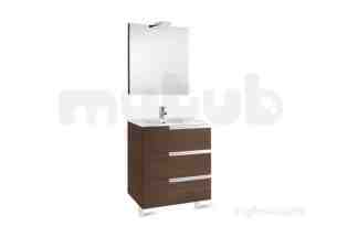 Roca Furniture and Vanity Basins -  Victoria-n Pack 700mm 3d Gloss White