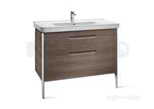 Roca Furniture and Vanity Basins -  Dama-n 1000mm 2 Draw Base Unit Khaki