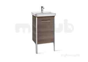 Roca Furniture and Vanity Basins -  Dama-n 550mm 1 Door Base Unit Left Hand Khaki