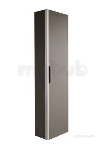 Roca Furniture and Vanity Basins -  Dama-n Reversible Column Unit Dark Wood
