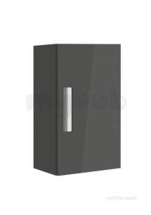 Roca Furniture and Vanity Basins -  Debba Compact Column Unit Anthracite