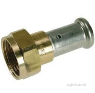 Henco Mlcp Multilayer Pipe System -  Henco 26pz Press Swivel Adaptor 16x1/2