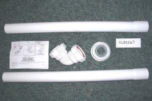 Armitage Shanks Commercial Sanitaryware -  Armitage Shanks Contour 21 Inlet Connector Kit S430267
