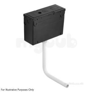 Armitage Shanks Commercial Sanitaryware -  Armitage Shanks Whitbread Conceala 2 Cistern S/flush Vlv S355267