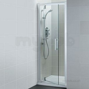 Ideal Standard Synergy Shower Enclosures -  Ideal Standard Synergy L6204 Pivot Dr 1000mm Sil Clear L6204eo