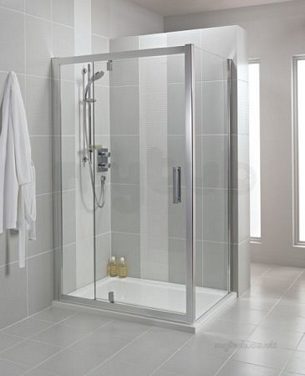 Ideal Standard Synergy Shower Enclosures -  Ideal Standard Synergy L6216 S/panel 760mm Sil Clear