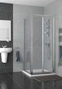 Trevi Shower Enclosures -  Ideal Is Connect Bifold 800mm Sl/cl