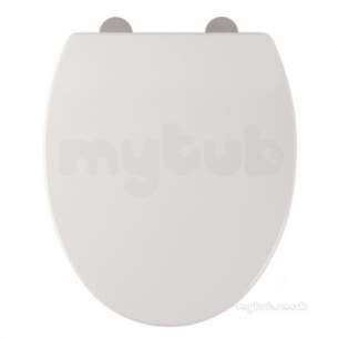 Roper Rhodes Toilet Seats -  Roper Rhodes Mercury Wh Thermoset Sc Q-r Seat Not For The Public
