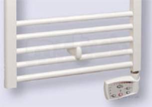 ELNUR Electrical Towel Radiators -  White Thermostatic Control With Boost 300w