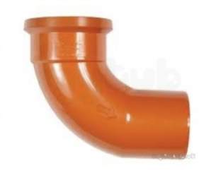 Polypipe Underground Drainage -  110mm X 45deg Bend S.socket Ug404