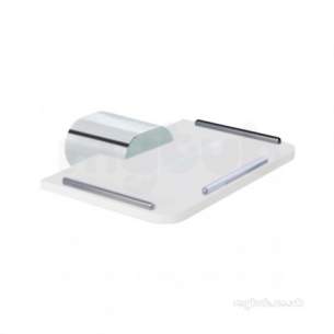 Roper Rhodes Accessories -  Stream 8814.02 Frosted Soap Dish