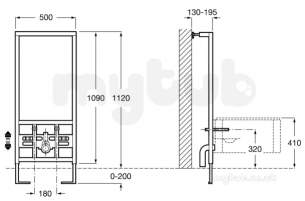 Roca Sanitaryware and Accessories -  Roca Pro Bidet System 890091000