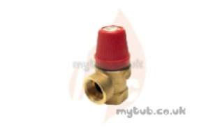 Altecnic Sealed System Equipment -  Altecnic 1/2 Inch Fxf Safety Valve 3 Bar