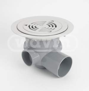 Osma Above Ground Drainage Fittings -  Osmas Pp Floor Gully Vinyl Gy 82