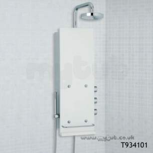 Ideal Standard Showers -  Ideal Standard Trevi T934101 Sled Shower Totem 109x39 Wh