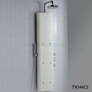 Ideal Standard Showers -  Ideal Standard Trevi T9345 Bop350 Crnr Shower Totem Grey