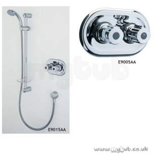 Ideal Standard Showers -  Ideal Standard Trevi Boost E9005 Bi Mixer Plus Biv Kit Chrome Plated Replaced