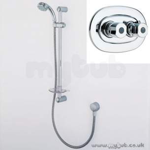 Ideal Standard Showers -  Ideal Standard Trevi Therm A3000 Built-in Mixer Cp