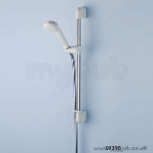 Armitage Shanks Commercial Brassware -  Armitage Shanks Armaglide S9395 S-kit Hse/h-spry/s-rl Cp