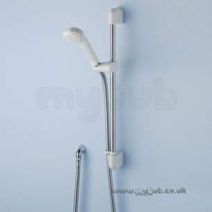 Armitage Shanks Commercial Brassware -  Armitage Shanks Armaglide S9396 S-kit Hse/h-spry/s-rl Cp