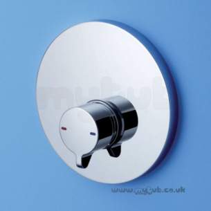 Armitage Shanks Commercial Sanitaryware -  Armitage Shanks Avon 21 Built-in Self Closing Shower Mixer Chrome B8265aa
