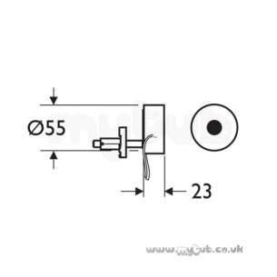 Armitage Shanks Commercial Sanitaryware -  Armitage Shanks Contour 21 Sh/el Mixer B-in Cmpl Plus Bttr Box