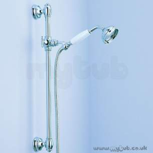 Ideal Standard Showers -  Ideal Standard Trevi E4535 Traditional Slide Bar Kit Mx