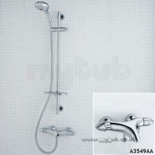 Ideal Standard Showers -  Ideal Standard Trevi Flight A3549 Exp Hp Bath/shower Valve Cp