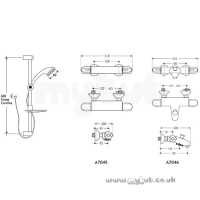 Ideal Standard Showers -  Ideal Standard Trevi Link Exp Hp Shower Valve Inc 3fhs Cp