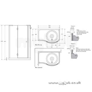 Trevi Shower Enclosures -  Ideal Standard Bliss L8929 Contour Enclosure Left Hand Silver