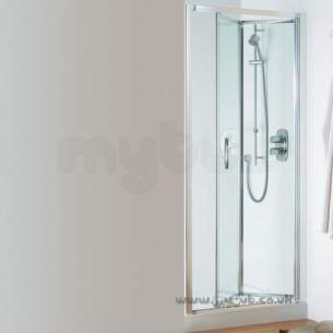 Ideal Standard Jado Showering -  Ideal Standard Joy Infold Door 850mm Silver Clear L8269aa