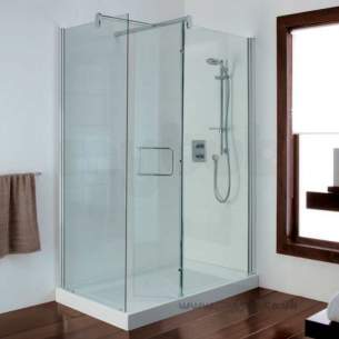 Ideal Standard Acrylic Shower Trays -  Ideal Standard Serenis 90 L5240 Right Hand 1200 X 900 Corner Shower Tray Wh